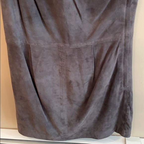 Jimmy Choo for H&M Grey One Shoulder Dress Sz 4 - Picture 7 of 11